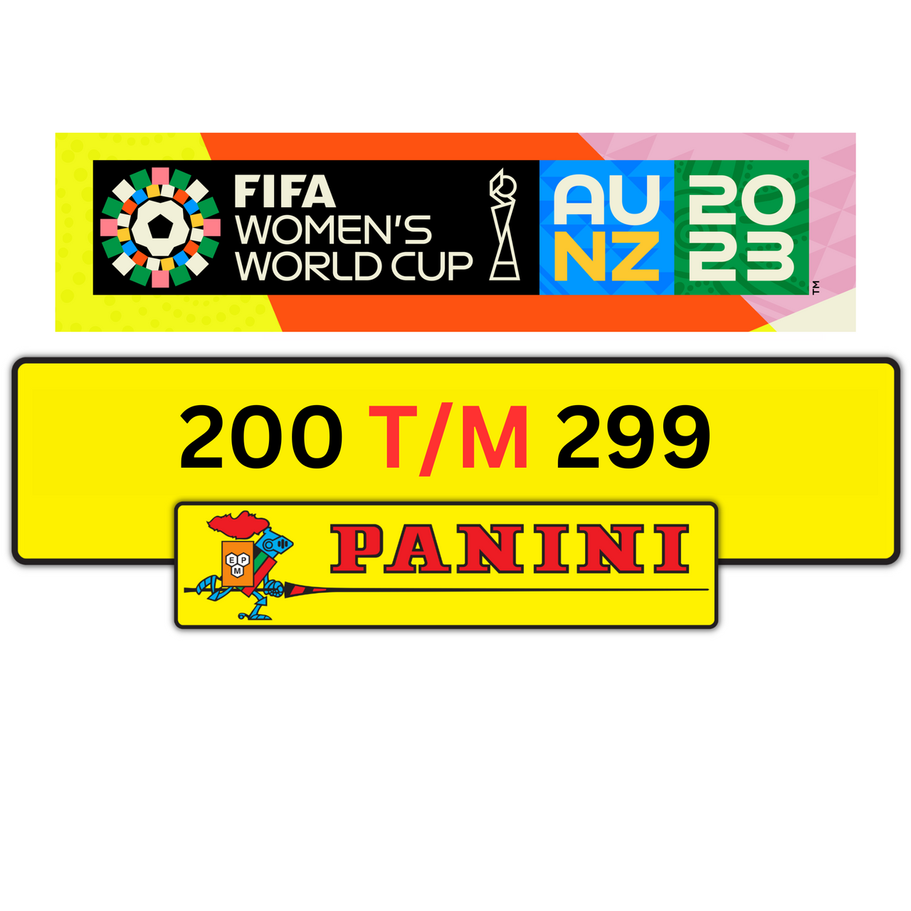 Panini FIFA Women's World Cup 2023 Single Stickers