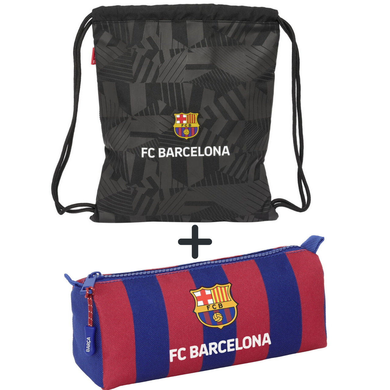 FC Barcelona Pennenetui en Gymtas Set 24/25 - FC Barcelona Pennenetui en Gymtas Set 24/25 - (Officieel Product)