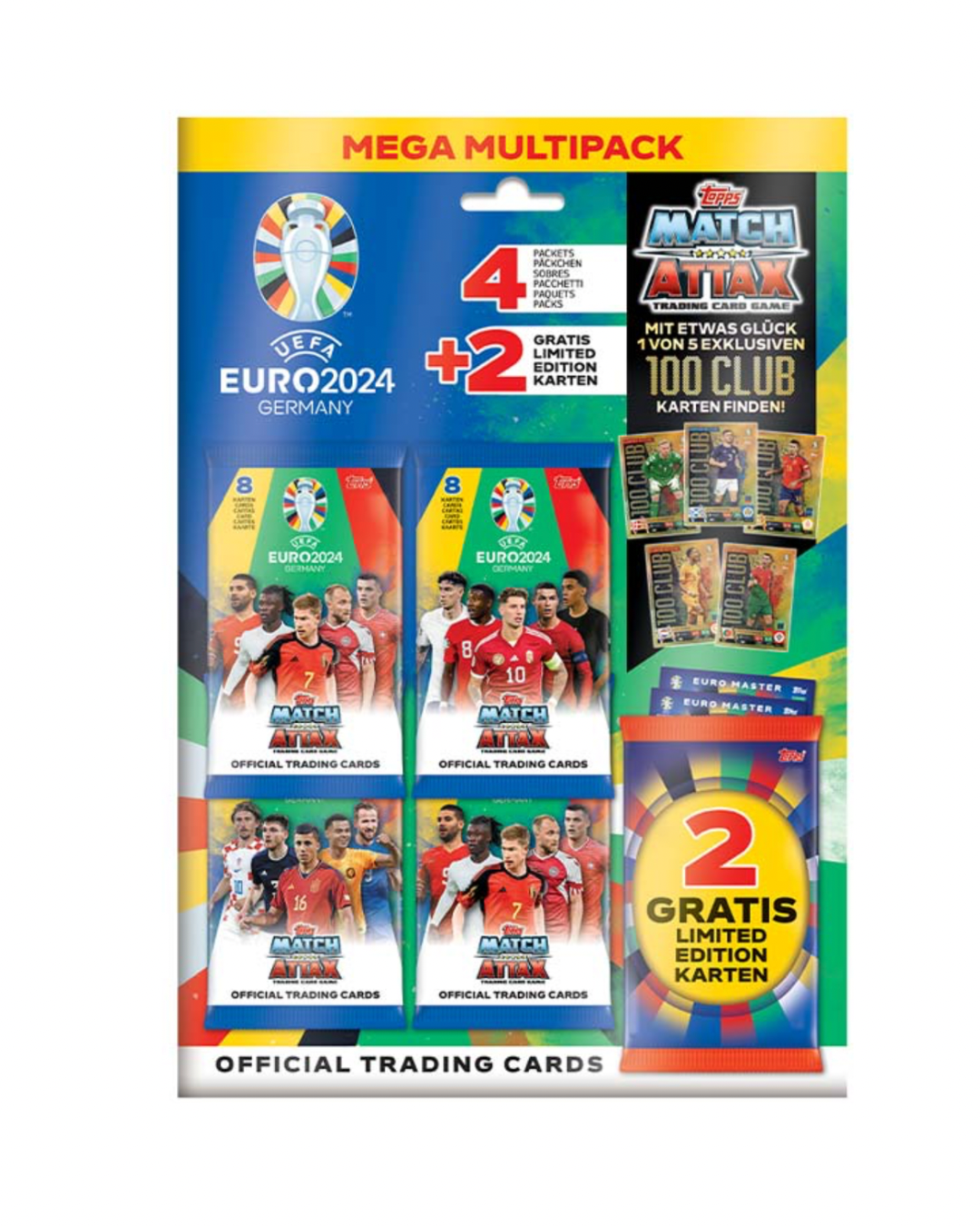 Topps - Match Attax Euro 2024 - Mega Multipack DE versie