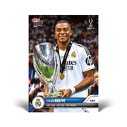 Kylian Mbappé - First Game. First Goal. First Trophy. - 24/25 UCC TOPPS NOW® Card 2
