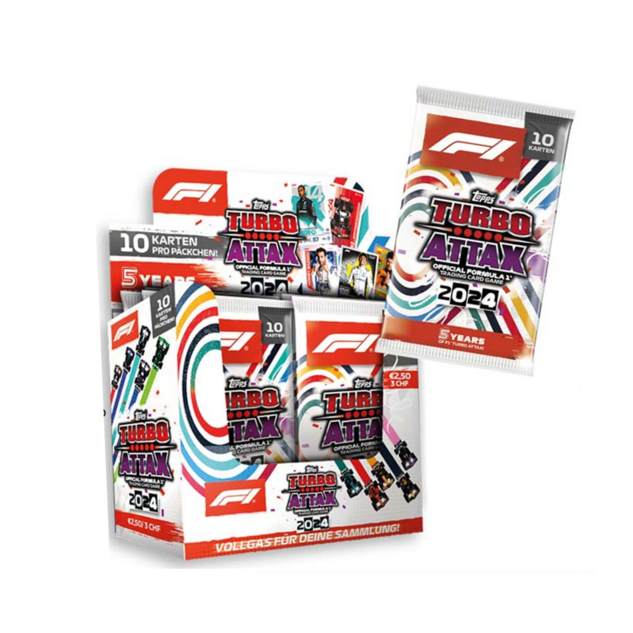 Formule 1 Topps Turbo Attax Collectie 2024 - Display Box