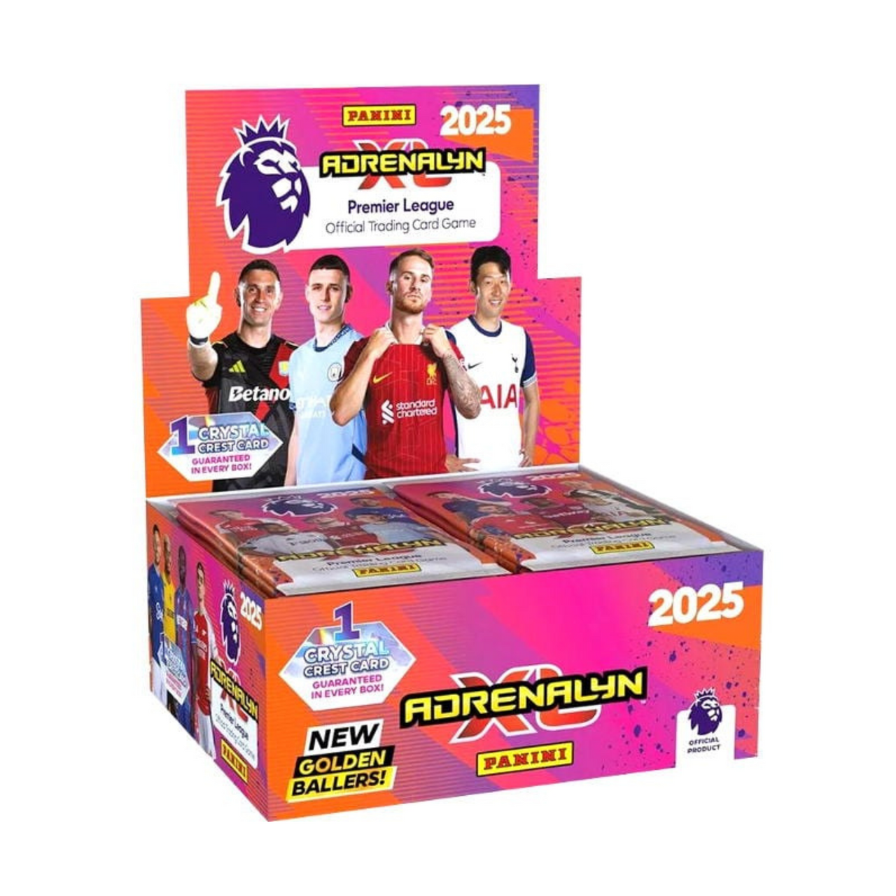 Panini Premier League 2025 Adrenalyn XL Trading Cards - Box met 36 Pakjes