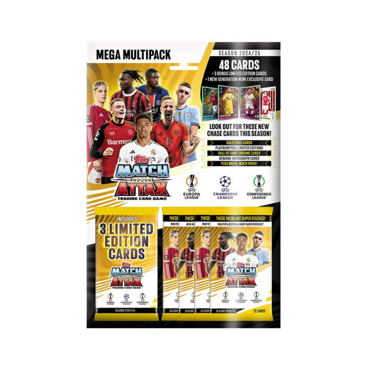 Topps Match Attax UEFA Champions League TC 2024/2025 – MEGA MULTIPACK 