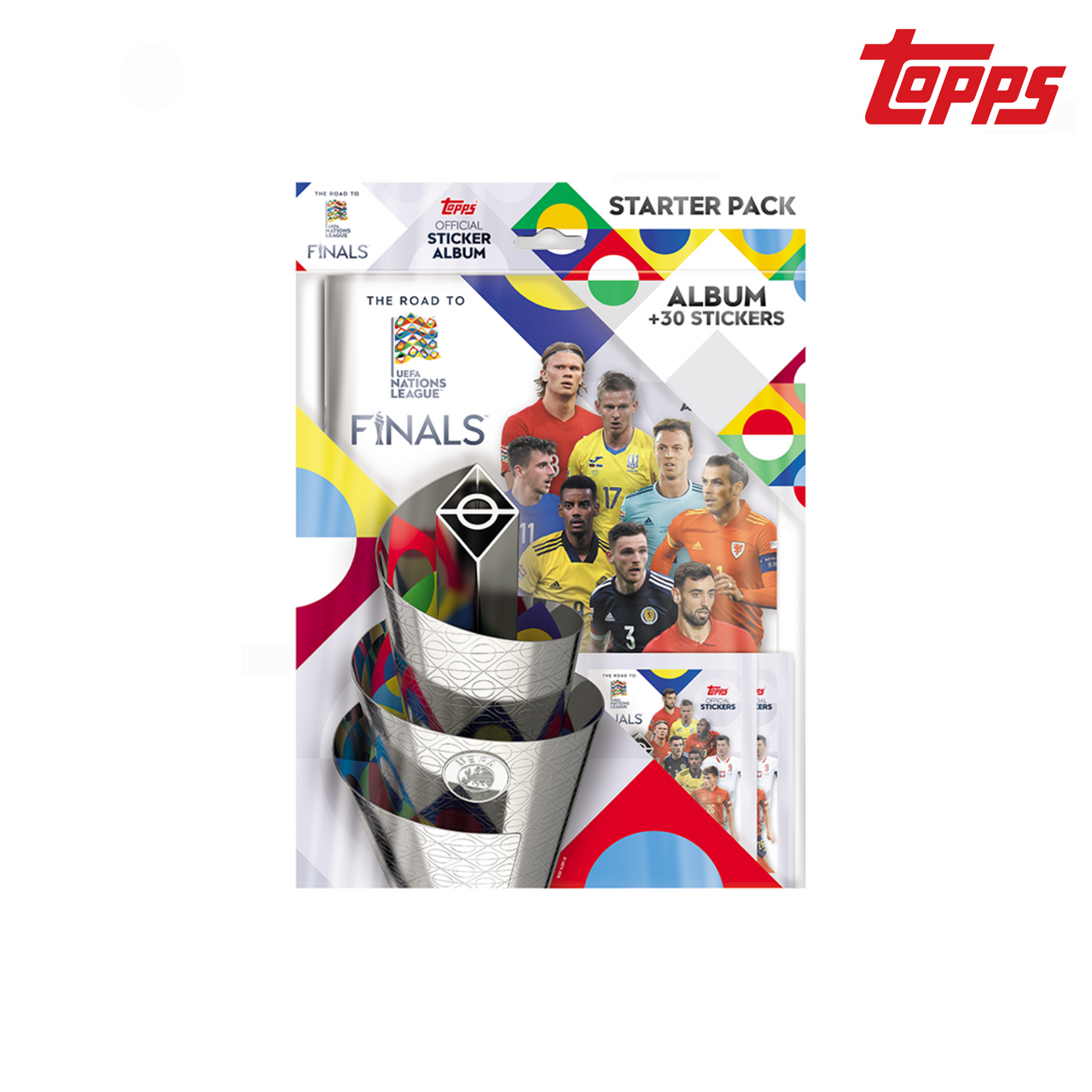 Topps The Road To Nations League Sticker Collection - Starter Pack