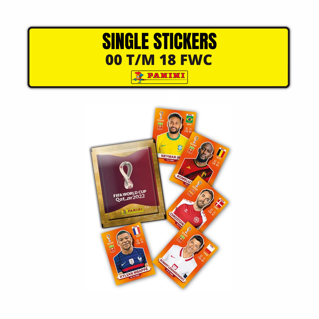 FIFA World Cup Qatar 2022 - Orange Edition 638 Stickers
