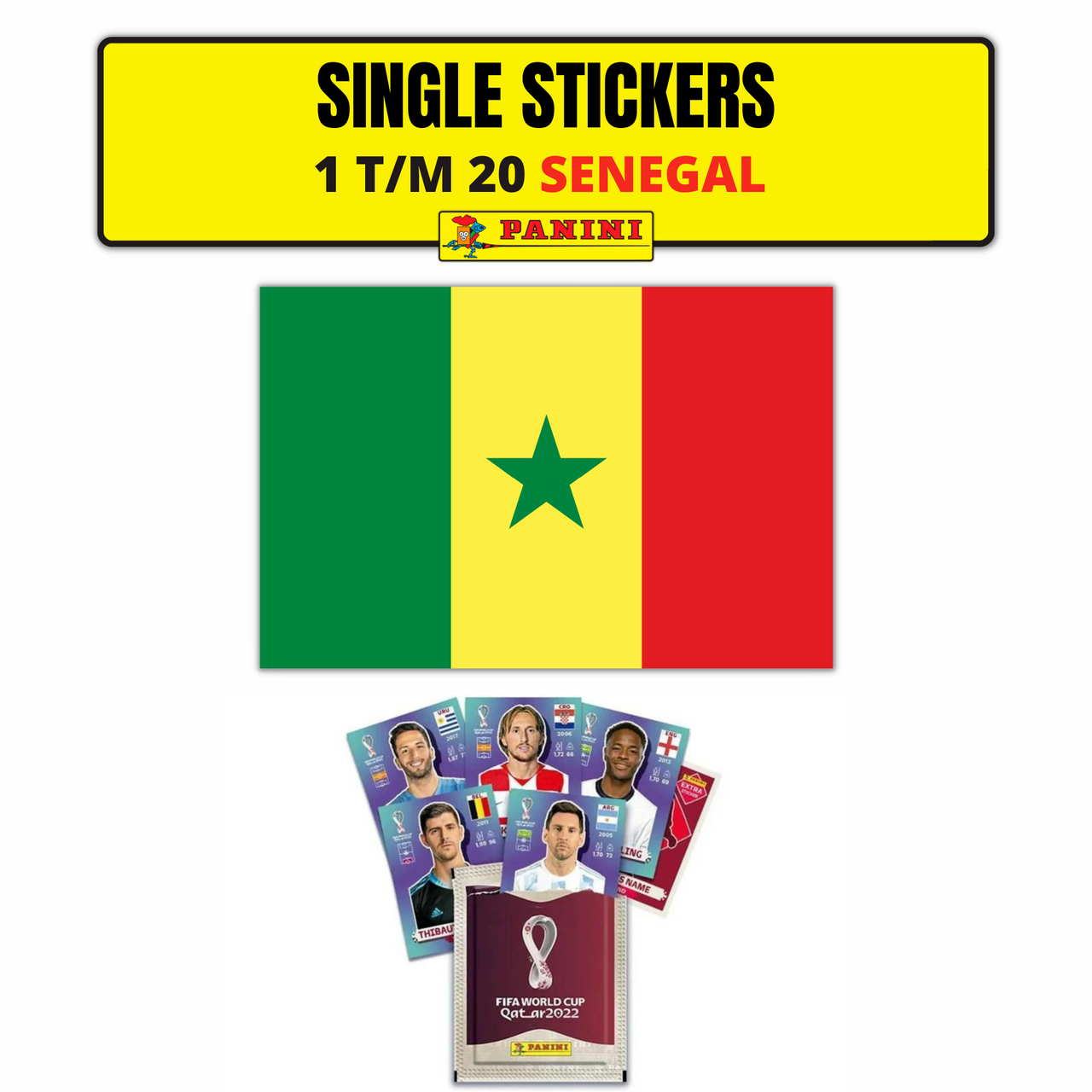 Panini FIFA World Cup Qatar 2022 Stickers SENEGAL