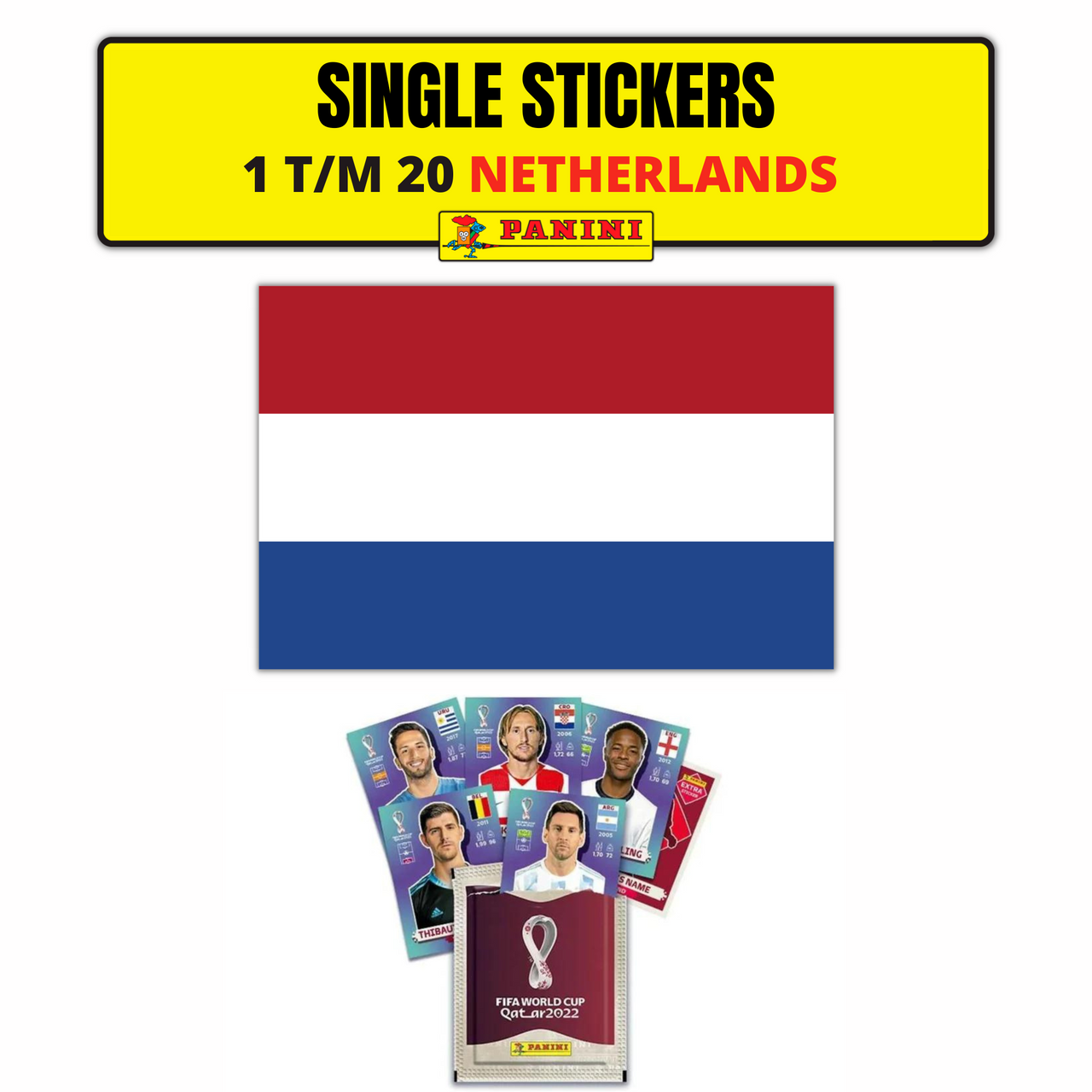 Panini FIFA World Cup Qatar 2022 NETHERLANDS NEDERLAND