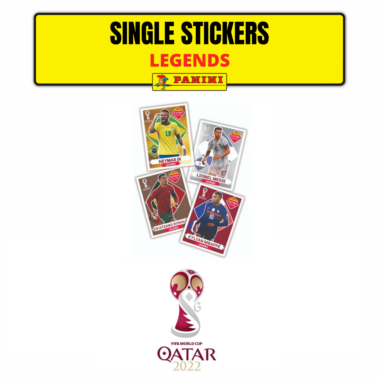 Legend Extra Sticker - Panini World Cup Qatar 2022